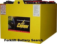 crown industrial battery truck search